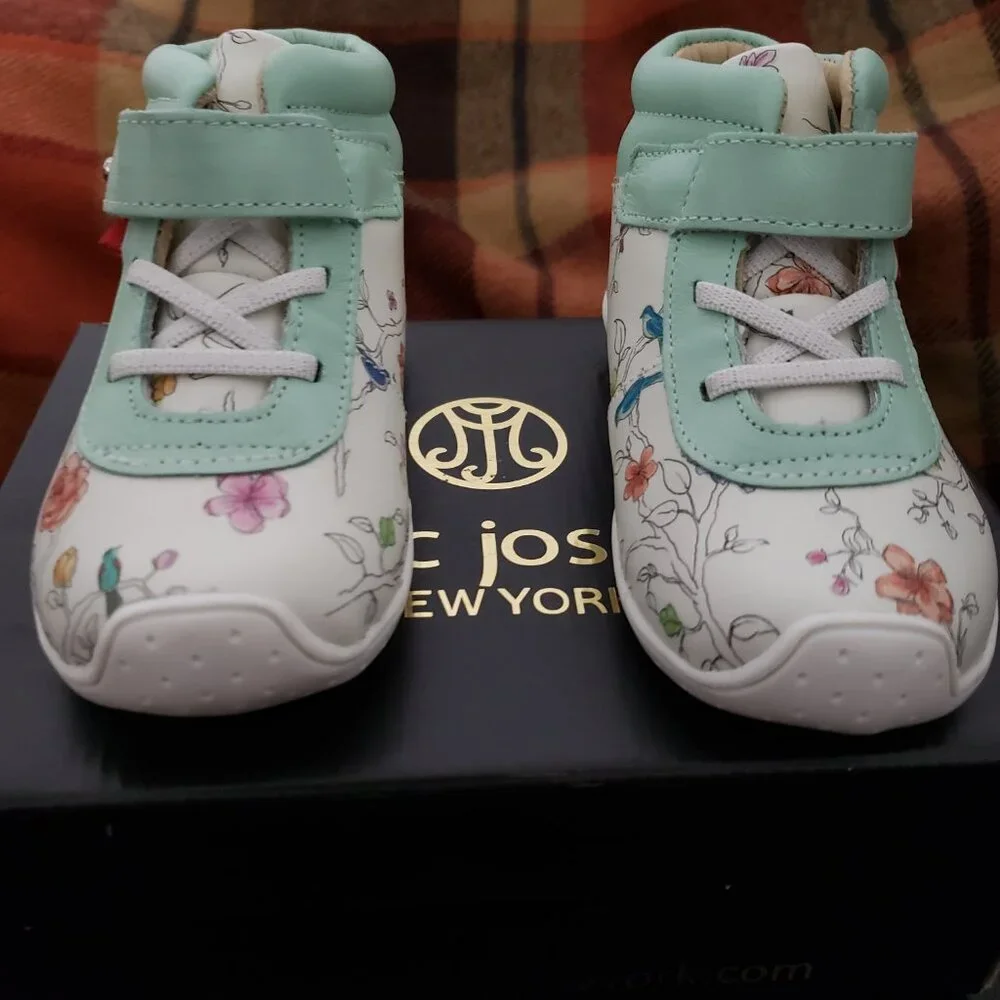 Marc Joseph Toddler Leather High Top Shoes